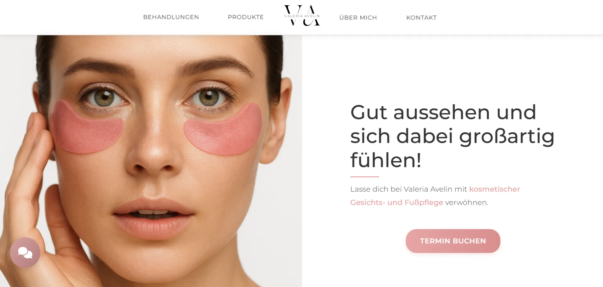 Beauty Website - Modern website for cosmetics and beauty products