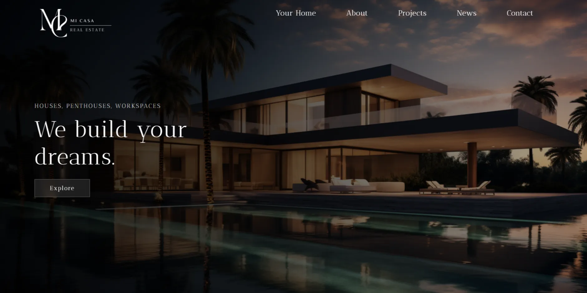 Real Estate Platform - Modern website for property search and brokerage